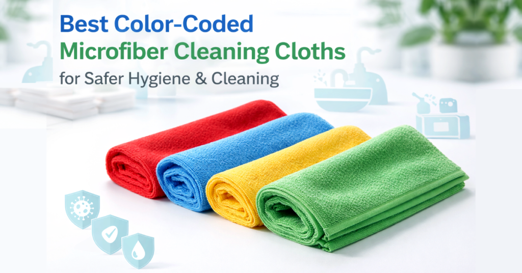 Best Color-Coded Microfiber Cleaning Cloths to Prevent Infection